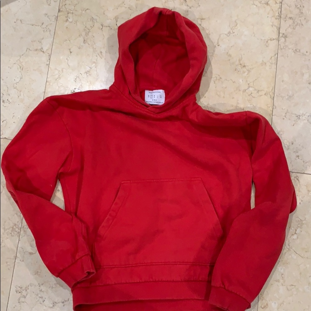 Urban Outfitters Red Pullover Hoodie
